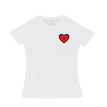 Load image into Gallery viewer, Women’s Peridot Heart T-Shirt
