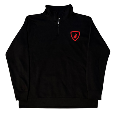 Classic Quarter Zip (Red Logo)