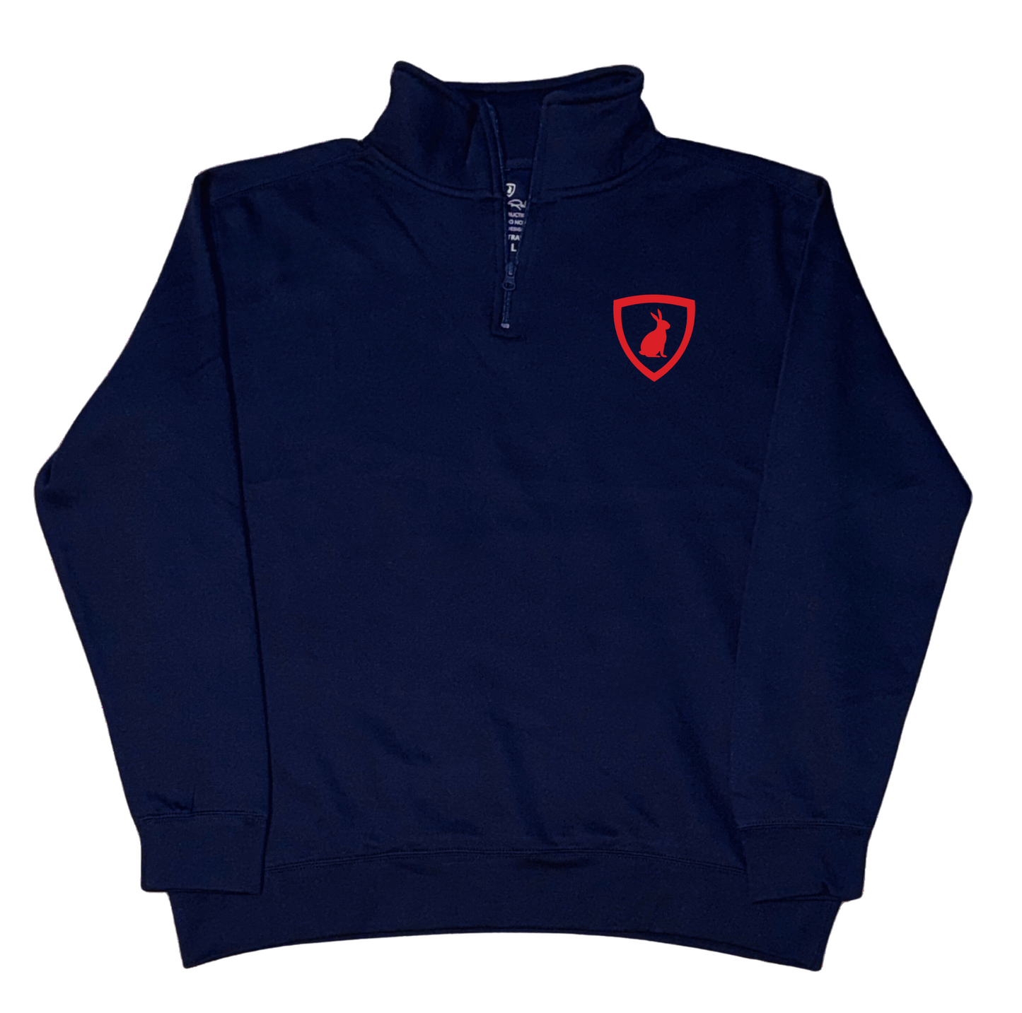 Classic Quarter Zip (Red Logo)