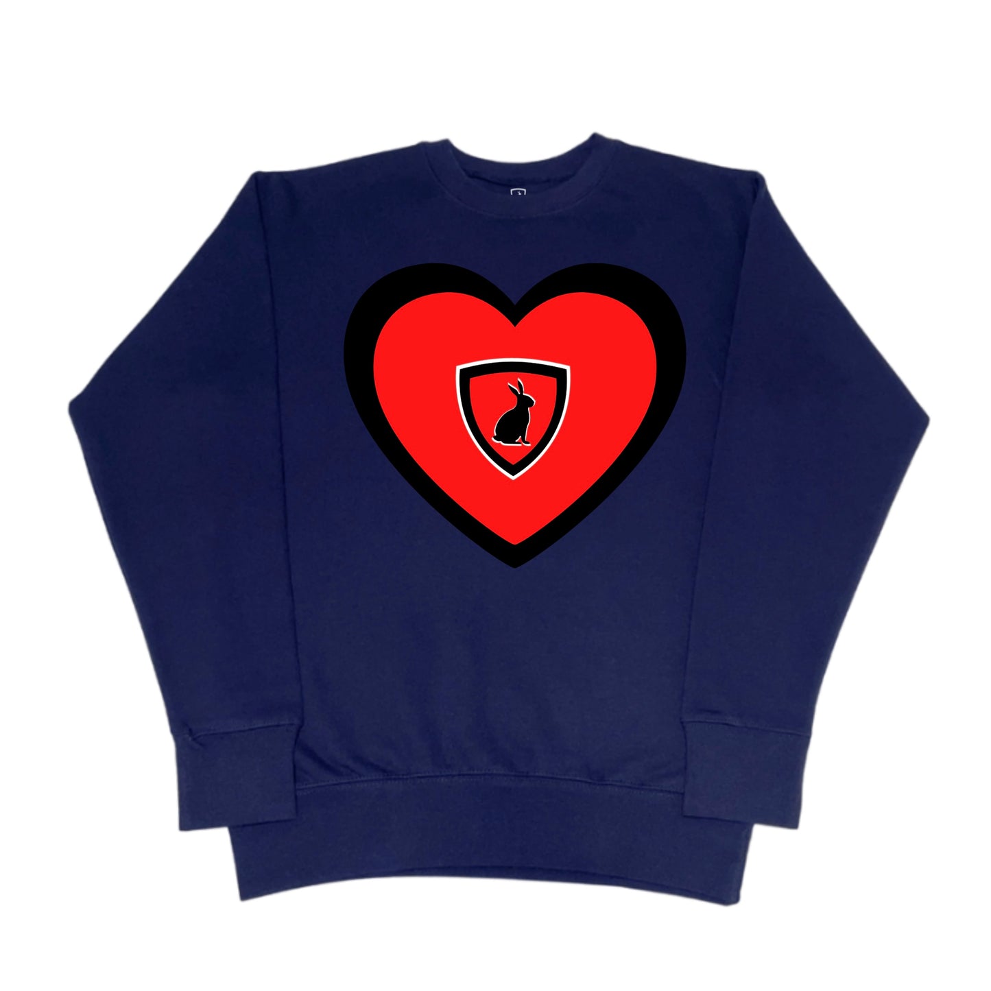 Jumbo Peridot Heart Sweatshirt