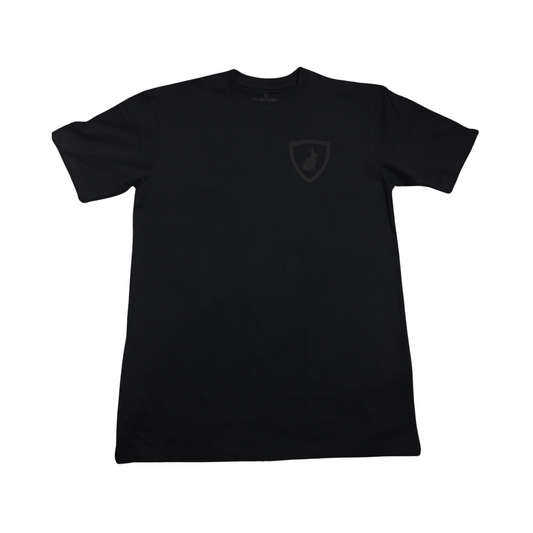 Peridot Rabbit Classic T-Shirt (Black on Black)