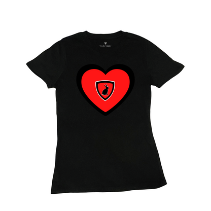 Women’s Jumbo Peridot Heart T-Shirt