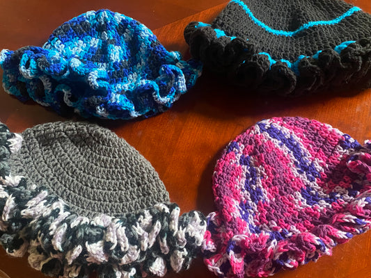 Ruffle Hats
