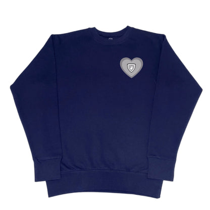 Peridot Heart (Cool Grey) Sweatshirt