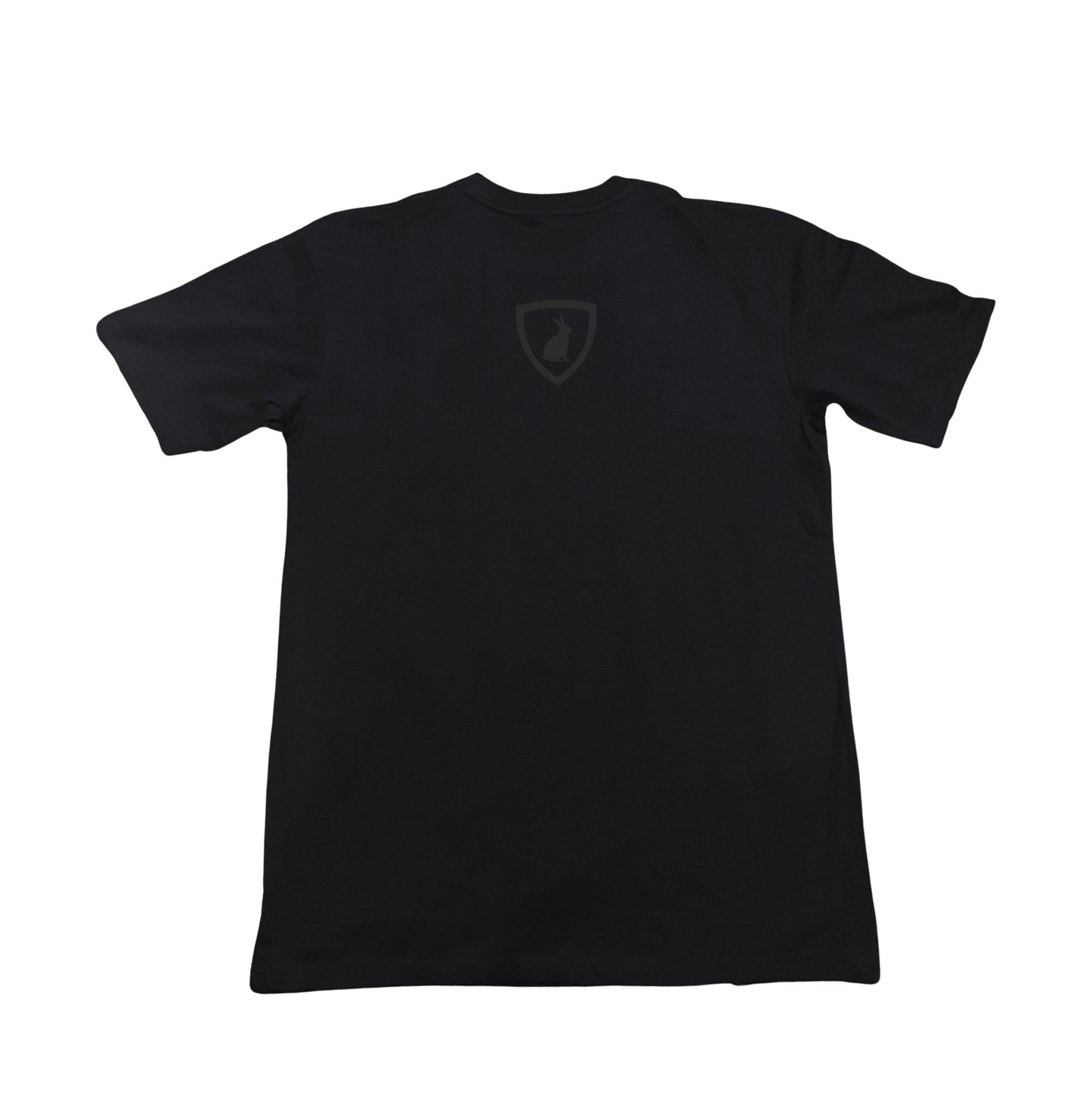 Peridot Rabbit Signature T-Shirt (Black on Black)