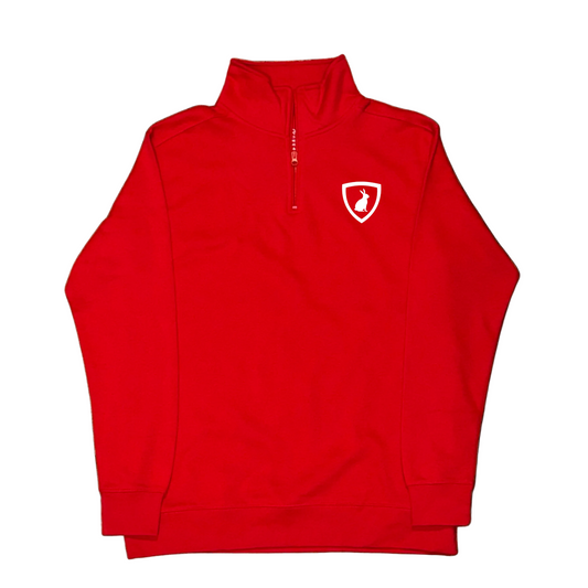 Classic Quarter Zip (Red)