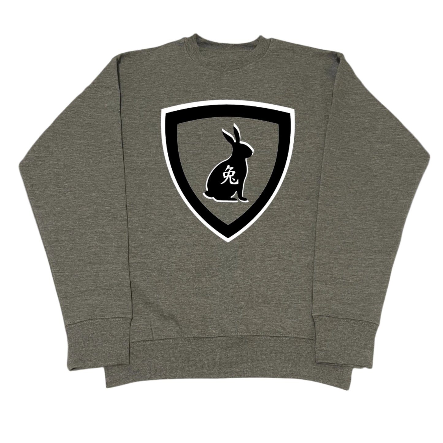 Jumbo Peridot Pictograph Rabbit Logo Sweatshirt