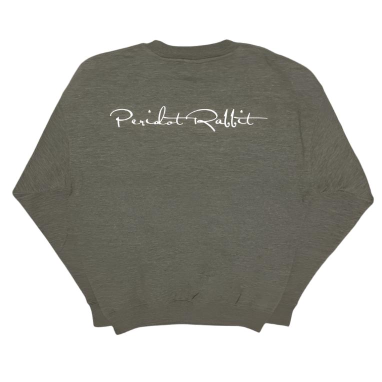 Peridot Pictograph Rabbit Logo Sweatshirt