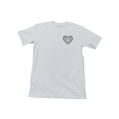 Peridot Heart (Cool Grey) T-Shirt