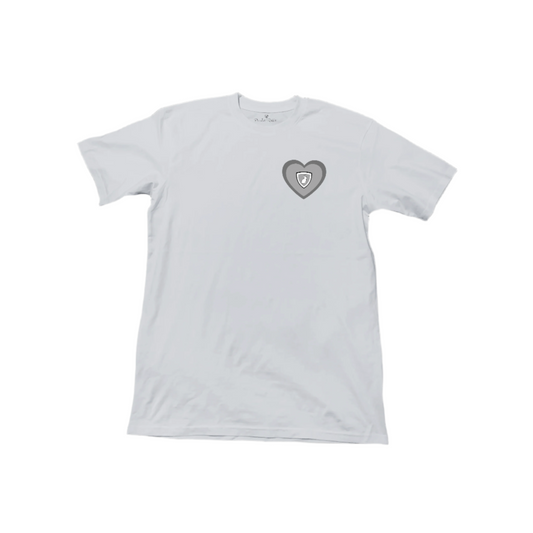 Peridot Heart (Cool Grey) T-Shirt